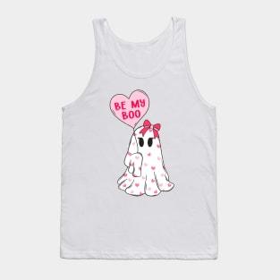 Be My Boo Cute Ghost Love Tank Top